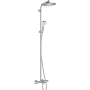 Душевая система Crometta S Showerpipe 240 1jet с термостатом для ванны